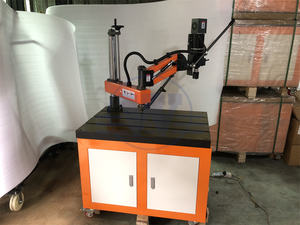 Servo M3-M16 Machines électriques automatiques multi-broches Perçage de vis Machine de taraudage électrique à écran tactile à bras flexible - Product Image 5