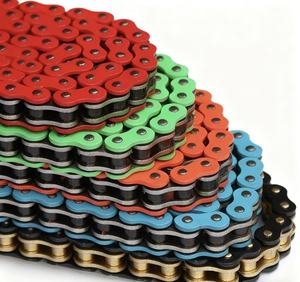 428 428H チェーンとスプロケットキット高品質カラーのオートバイチェーン、オートバイのトランスミッション用 428H-128L チェーン - Product Image 1