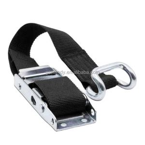 <span class=keywords><strong>Sangle</strong></span> d'arrimage galvanisée de 2 pouces, 800 kg, certifiée GS, pour remorque de <span class=keywords><strong>camion</strong></span>, avec boucle de centrage en polyester et crochet de rappel - Product Image 5