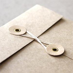 Lớn tùy chỉnh phong bì in Hot Bán giấy màu nâu kraft chuỗi Tie lưu trữ và gửi thư phong bì - Product Image 3