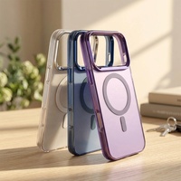 Coque magnétique sans fil anti-rayures et antichoc avec finition mate et impression laser IMD pour iPhone 18 Pro Max – Étui arrière magnétique pour téléphone S26