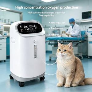 Concentrador de Oxígeno Veterinario de 10 Litros, Concentrador de Oxígeno Portátil para Perros y Gatos de 5L/10L - Product Image 5