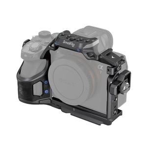 Para SmallRig para <span class=keywords><strong>Sony</strong></span> Alpha 7R V/ 7 <span class=keywords><strong>IV</strong></span>/ 7S III 'Rhinoceros' <span class=keywords><strong>Cage</strong></span> Kit 4308 Abrazadera de cable Estabilizador pequeño para A7R V/<span class=keywords><strong>A7</strong></span> <span class=keywords><strong>IV</strong></span>/A7S 3 - Product Image 1