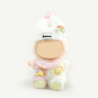 Vêtements de poupée pour poupée de 15 cm et 17 cm, petit bonnet fraise