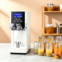 Nouvelle machine de scellage de canettes électrique entièrement automatique Yilai pour thé au lait et bière, facile à utiliser avec minuterie et écran d'affichage