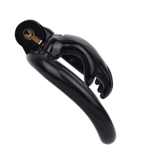 Dispositivo de castidad masculino FRRK con forma de palma de la mano, con 4 tamaños de anillos para el pene, jaula para pene con forma de mano, juguetes sexuales de plástico BDSM. - Product Image 3