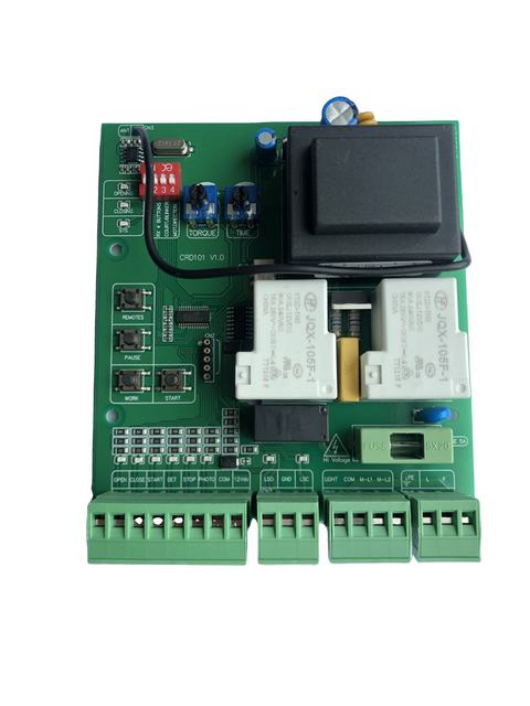 Sliding Gate Opener Door AC Motor Control Board Unit PCB Controller Circuit Board Electronic Replacement Card Soft Start