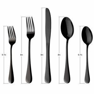 Juego de Cubiertos Royal de 30 Piezas de Acero Inoxidable, Cubiertos Dorados con Acabado Espejo, Estuche Práctico para Uso Comercial o Doméstico - Product Image 2