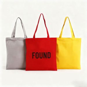 Custom Printed Logo Canvas Tote Shopping <b>Bag</b> Comfortable Shoulder Tote for Everyday Use - Product Image 1