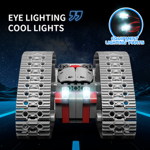 <span class=keywords><strong>2</strong></span>.4Ghz Track Drive Tank Track Auto Diy Puzzel Assembleren Stunt App Afstandsbediening Assembleren Model Programmering Bouwsteen Speelgoed - Product Image 4