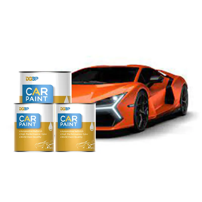 High Quality 2K Auto Paint Colors Orange Pearl Polyurethane Automotive Paint