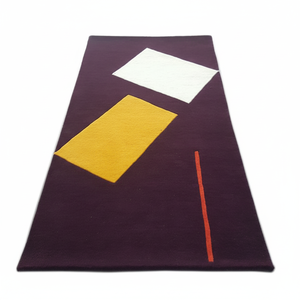 พรมคอตตอนผ้าขนแกะตกแต่งด้วยมือดีไซน์ล่าสุดเตียงสวดมนต์สำหรับทุกห้อง - Product Image 1