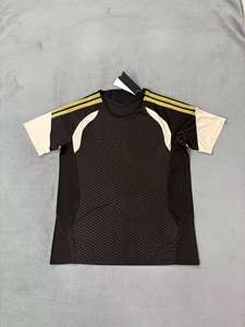 Nueva Camiseta de Fútbol para Hombre, Color Caqui Flamenco y Negro, Transpirable, de Poliéster, con Impresión por Sublimación, para Verano - Product Image 3