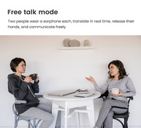 Vente Directe Usine OWS X5pro Écouteurs Traducteur IA, Basse Profonde Stéréo Casque Sans Fil, Traduction en Temps Réel Écouteur Kit Piéton