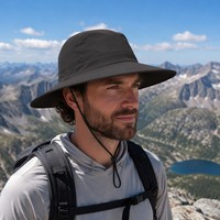 Topi Bucket Anti Air untuk Memancing, Hiking, dan Aktivitas Luar Ruangan Lainnya, Desain Logo Kustom Grosir, Harga Pabrik, Tahan Angin