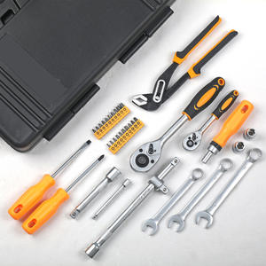 Juego de herramientas de reparación automotriz profesional de 110 piezas con llave de trinquete, estuche de herramientas de acero al carbono para mecánica y automoción - Product Image 4