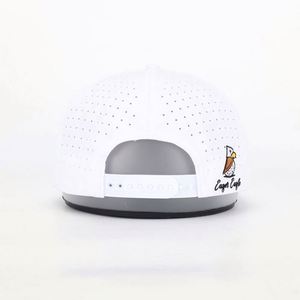 Gorra Snapback Unisex de 5 Paneles Personalizada BSCI, Impermeable, de Mezclilla, con Logotipo de Lazos de Animales, Orificios Cortados con Láser, Cuerda, Informal, para Exteriores, de Lona y Pana - Product Image 5