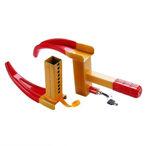 Serrure de roue en acier pince botte Auto camion RV bateau <span class=keywords><strong>remorque</strong></span> pour pneu griffe nouveau dispositif de remorquage <span class=keywords><strong>antivol</strong></span> - Product Image 3