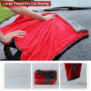Serviette en microfibre pour voiture, ensemble <span class=keywords><strong>de</strong></span> chiffons en microfibre, serviette <span class=keywords><strong>de</strong></span> lavage <span class=keywords><strong>de</strong></span> voiture, chiffon <span class=keywords><strong>de</strong></span> nettoyage en microfibre, chiffon <span class=keywords><strong>de</strong></span> séchage rapide pour voiture, Auto Trockentuch - Product Image 1