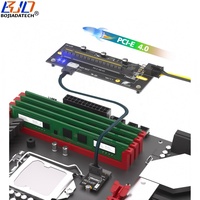 Carte adaptateur 2230 M.2 M-Key vers PCI-E 4.0 16X avec entrée 12V ATX 6PIN et câble de données Oculink pour station d'accueil de carte graphique externe