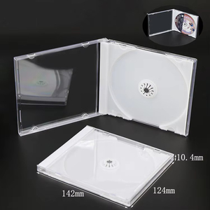 Boîte de rangement pour 10 disques DVD, en PP, avec couvercle transparent, pour autoradio, organisation de mariage ou de fête - Product Image 2