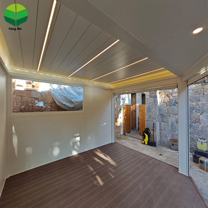 Pérgola de Aluminio de Alta Gama Utilizada para Mejorar <span class=keywords><strong>la</strong></span> Calidad de Patios y Jardines Residenciales, que Brinda Sombra Contra <span class=keywords><strong>la</strong></span> Lluvia y el Sol - Product Image 3