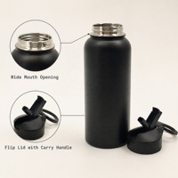 Bouteille d'eau portable, étanche, résistante au froid, grande capacité, réutilisable, pour le sport, la gym, les voyages