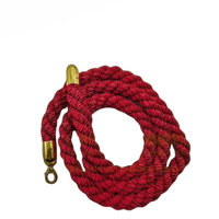 Corde torsadée de poteau de barrière de contrôle de foule d'événement d'exposition