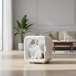 Tikopie TKP-DB02 Sèche-cheveux pour animaux de compagnie pliable antibactérien et écologique, contrôle intelligent de la température, ultra silencieux, multifonction - Product Image 1