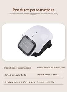 Alat Pijat Lutut Canggih dengan Layar Sentuh, Pemanas Elektrik, dan Terapi Getaran untuk Meredakan Nyeri, Getaran untuk Kaki Dingin, Pijat Hangat - Product Image 4