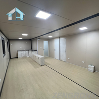 Maison familiale préfabriquée extensible de 30 pieds, 3 chambres, salon spacieux | Conception de villa moderne pour résidence banlieue et activité Airbnb