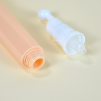 Flacons de crème pour les yeux sans air en plastique, emballage pour soins de la peau, pompe pulvérisatrice pour les voyages, 5 ml, 10 ml, 12 ml, 15 ml, flacons transparents rechargeables