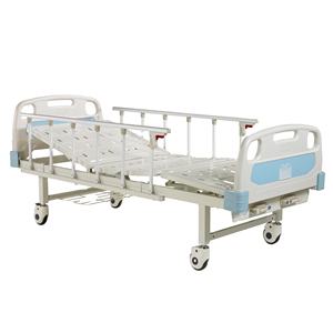 Lit d'hôpital manuel à 2 fonctions de haute qualité approuvé CE pour les patients lit de soins à domicile à coût compétitif - Product Image 1