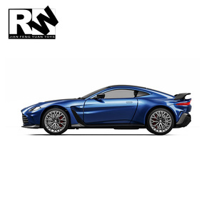 Jouet de course automobile <span class=keywords><strong>Aston</strong></span> <span class=keywords><strong>Martin</strong></span> F1 sous licence RW Manufacture, modèle miniature en alliage moulé sous pression à l'échelle 1/32, pour filles. - Product Image 2