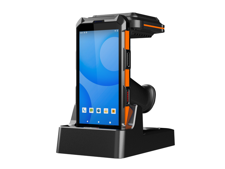 Android 10 Handheld Two-dimensional Barcode Scanner, with NFC PDA for ...