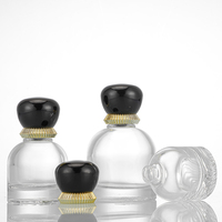 Bouteille de parfum au design personnalisé Bouteille de parfum arabe 30ml 50ml 100ml Bouteilles de parfum en verre vides en vrac avec boîte