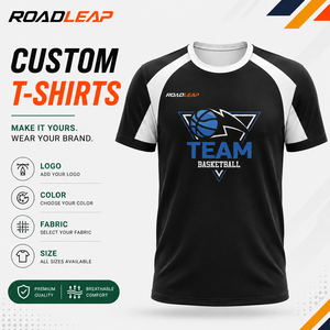 T-shirts de basketball personnalisés respirants à séchage rapide, maillots d'équipe, vêtements d'entraînement, t-shirts pour joueurs masculins OEM ODM - Product Image 1