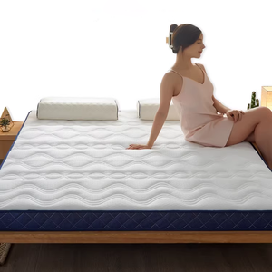 <span class=keywords><strong>Materasso</strong></span> in Schiuma ad Alta Densità e Cotone ad Alta Resilienza BTRM001 in Confezione Compatta per Risparmio sui Costi di Spedizione, per Casa o Hotel - Product Image 2