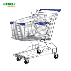 รถเข็นช็อปปิ้งยอดนิยม Highbright สำหรับซูเปอร์มาร์เก็ตและร้านขายของชำ - Product Image 6