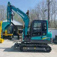 Excavatrice sur chenilles SUNWARD SWE60E d'occasion, 99% neuve, mini-excavatrice SWE60E fiable d'occasion avec pièces complètes à vendre
