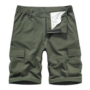 Short cargo décontracté en toile à 4 poches, personnalisable avec votre marque, en coton premium, avec fermeture éclair, confortable pour homme, hiver, été, automne - Product Image 5