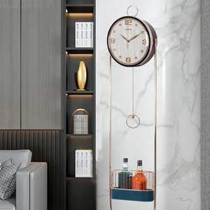 60018a ánh sáng hiện đại sang trọng pha lê cơ sở ông nội đồng hồ con lắc sàn - Product Image 5