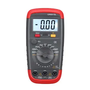 Wholesale Handheld Digital LCD DMM UA6013L 200pF to 20mF Capacitor Tester Capacitance Meter