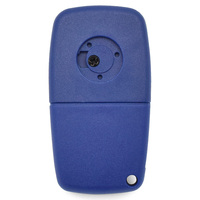 3 BTN Flip Folding Remote Car Key Shell Case Cover SIP22 Blade Blank Button with Battery Door