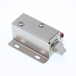 इलेक्ट्रिक सोलेनोइड 12 वी कैबिनेट लॉक डोर ड्रॉअर 12 वी डिफ़ॉल्ट 24v वैकल्पिक - Product Image 5