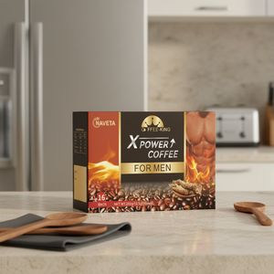 Caffè Istantaneo Naveta X Power per Uomini, Bevanda Energetica alle Erbe, 16 Bustine da 200 g - Product Image 2