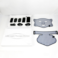 Masque facial LED en silicone flexible OEM ODM, logo personnalisé, 6 modes, thérapie par lumière rouge anti-âge, vente en gros, appareil de beauté