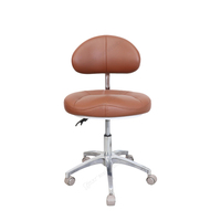 Mobilier dentaire Chaise d'assistant de médecin de laboratoire Tabouret mobile chirurgical d'infirmière de dentiste