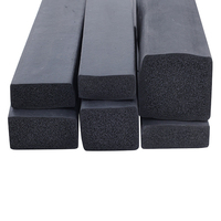 Bande d'étanchéité en caoutchouc mousse EPDM de forme carrée pour fenêtre et porte