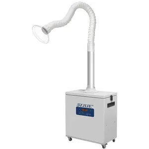 Extractor de humo láser portátil para salón de belleza, Extractor de humo de uñas para belleza, extensiones de pestañas, fácil de controlar